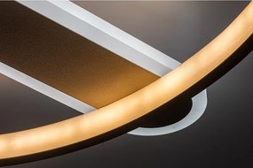 Rabalux 71468 - BRANTIEL LED dimmelhető mennyezeti lámpatest LED/55W/230V 3000-6000K 53x45 cm+távirányító
