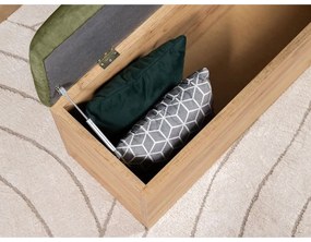 Zöld-natúr színű pad Kumo – Bobochic Paris