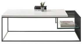 ZAIRA fehér dohányzóasztal