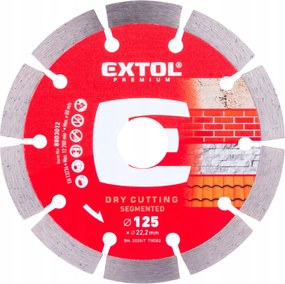 Gyémánttárcsa 125 Gránit Beton Kocka Tégla Tetőcserép Szegmens