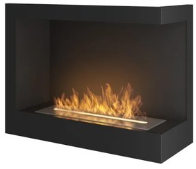 InFire - Sarok BIO kandalló 45x60 cm 3kW fekete