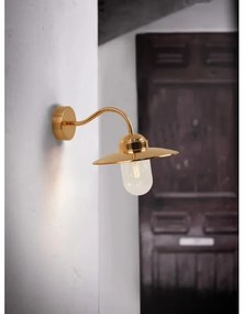 Nordlux - Kültéri fali lámpatest LUXEMBOURG 1xE27/60W/230V IP54 réz