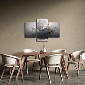 Absztrakt gömbök képe (90x60 cm)