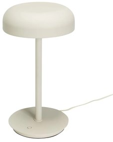 Krémszínű LED dimmelhető asztali lámpa (magasság 37 cm) Velo – Hübsch