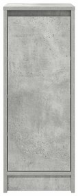 betonszürke szerelt fa cipőszekrény 29,5x34x76 cm