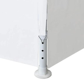 fehér partisátor 3 x 9 m