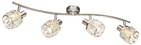 Globo 54356-4 - Spotlámpa KRIS 4xE14/40W/230V