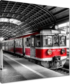 Vászonkép 50x50 Vonat EN57-773rb
