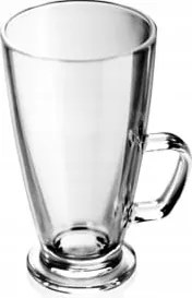 Laté macchiato Crema 300 ml üveg kávéscsésze