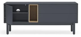 Sötétszürke TV-állvány 140x56 cm Corvo - Teulat