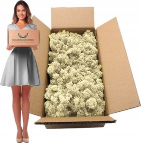 Moha rénszarvas norvég dekoratív élő díszes natúr 500g