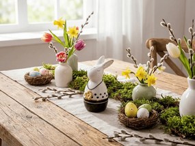 Kerámia húsvéti nyúl DORIAN 15 cm