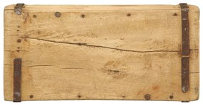 Tálcák 4 db 30x14x9 cm Szilárd Fa Újrahasznosított