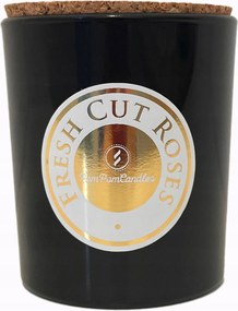 Glamour illatgyertya szójaviaszból Frissen vágott rózsák