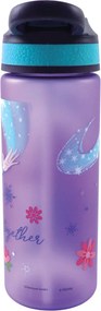 Disney Jégvarázs Modern Magic műanyag matt szívószálas kulacs 600 ml