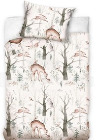 Állatos Whisper gyerek, ovis ágyneműhuzat 90x120 cm, 40×60 cm