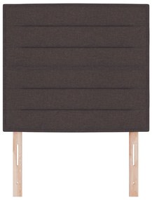 Fejtámla vonal dizájn sötétbarna 80 cm szövet