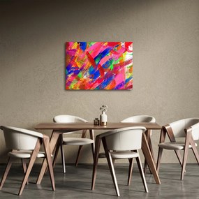 Kép - Színes absztrakció (70x50 cm)