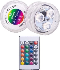 Medence Lámpa Led Jakuzzi Lámpa Rgb 5 Db 1 Távirányítóval