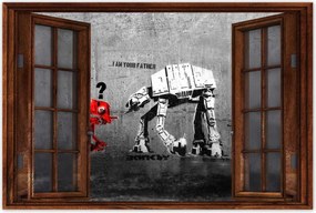Poszterek 120x80 Banksy I am your father