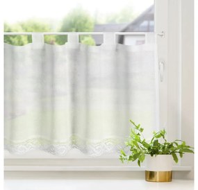 Vince fehér csipke függöny vitrázs 60x150 cm