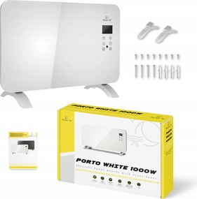 elektromos konvektor Üveg Panel energiatakarékos 1000W WiFi