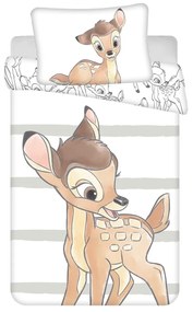 Pamut ágyneműhuzat babaágyhoz 100x135 cm Bambi – Jerry Fabrics