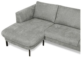 Világosszürke sarokkanapé (bal oldali) Gomero – Scandic