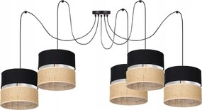 Függőlámpa Juta Boho Juta Pók Duo