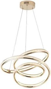 EUROLAMP ARTE ILLUMINA SATURN Függesztett lámpatest beépített LED 40W 3000Κ L50 GOLD