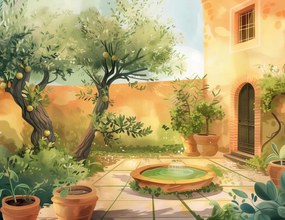 Poszter 65x50cm Napsütéses nap