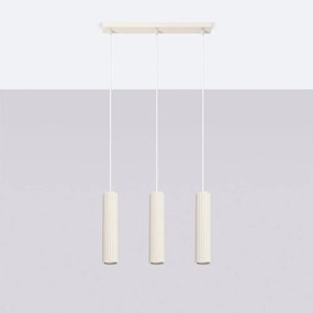 Krémszínű függőlámpa Gleam – Sollux