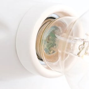 Orion - Fali lámpa FROST 1xE27/60W/230V fehér