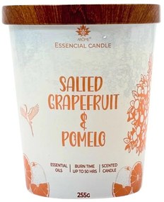 Arome Salted grapefruit & Pomelo gyertya üvegben, fém fedéllel 255g
