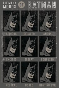 Művészi plakát The Many Moods of Batman