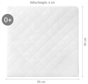 Hab gyerek matrac 100x100 cm – Roba