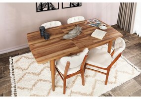 Inci Walnut összecsukható étkezőasztal