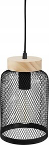 Függőlámpa Zely fekete Fém Lámpabúra Háló