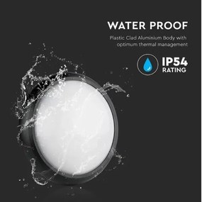 LED Kültéri mennyezeti lámpa LED/12W/230V IP54