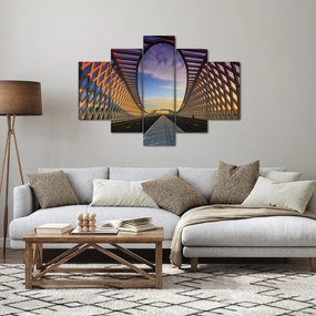 A modern hídépítészet képe (150x105 cm)