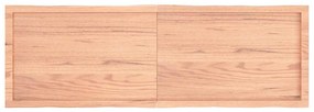 világosbarna kezelt tömör asztallap 160x50x(2-6) cm