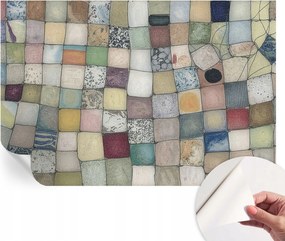 Öntapadós tapéta Divatos 3D fali ragasztóval Színes mozaik 104x70 cm