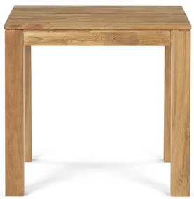 Tömör Tölgy Étkezőasztal 80×80 cm. DS-H080 DUB