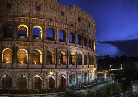 Poszter 29,7x21cm Híres római Colosseum 2, Assaf Frank