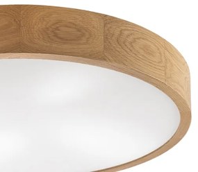 Brilagi - LED mennyezeti lámpatest CARVALHO 4xE27/60W/230V tölgy átm. 57,5 cm