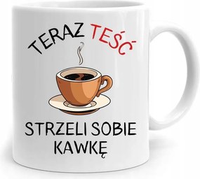 Ajándék Bögre Az Apósnak Most Az Após Lő Egy Kávét fényképes nyomtatással