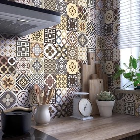 Kenjito 24 db-os falmatrica szett, 15 x 15 cm - Ambiance