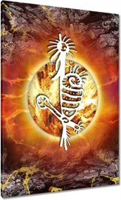 Festmények 70x100 Kozmikus találkozás