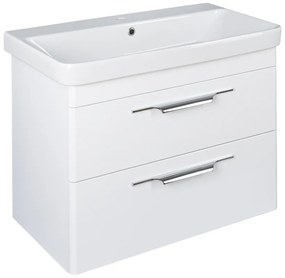 TMP LUX 60 fali fürdőszobabútor - Sanovit LUXURY - 11060 mosdóval - 60,5 x 46 cm