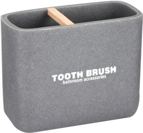 BISK Erga Dakar, álló fogkefe tartó, szürke, ERG-07783